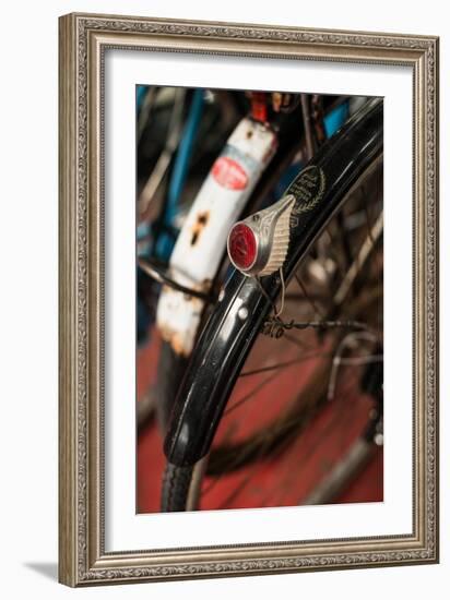 Dutch Bike Detail-Erin Berzel-Framed Photographic Print