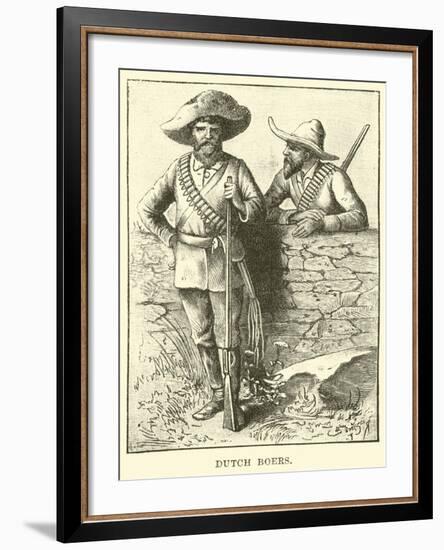 Dutch Boers-null-Framed Giclee Print