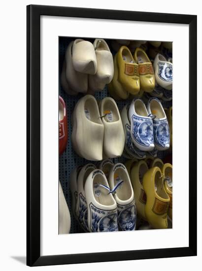 Dutch Clogs, Amsterdam, Netherlands-Natalie Tepper-Framed Photo