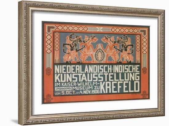 Dutch East Indies Art Exhibition, Germany-null-Framed Giclee Print