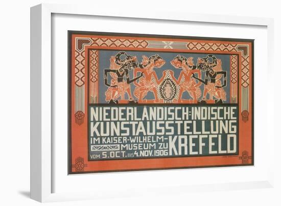 Dutch East Indies Art Exhibition, Germany-null-Framed Giclee Print