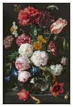 Abraham Mignon, Still Life with Flowers in a Glass Vase-Dutch Florals-Framed Art Print