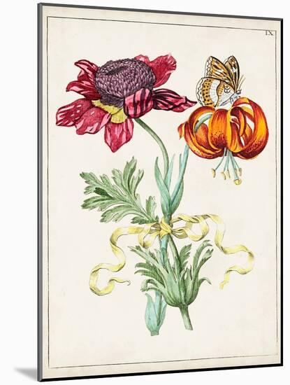 Dutch Florals II-Unknown-Mounted Art Print