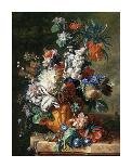 Jan Davidsz de Heem, Vase of Flowers-Dutch Florals-Framed Art Print