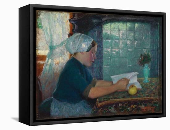 Dutch Interior, 1890 (Oil on Canvas)-Edward Henry Potthast-Framed Premier Image Canvas