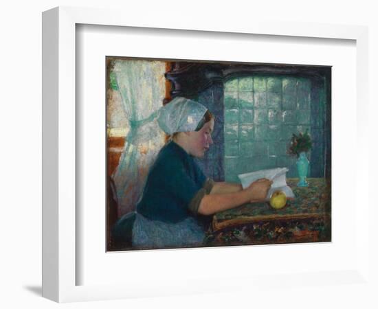 Dutch Interior, 1890 (Oil on Canvas)-Edward Henry Potthast-Framed Giclee Print