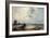 Dutch Landscape, 1862 (Oil on Canvas)-Johan-Barthold Jongkind-Framed Giclee Print