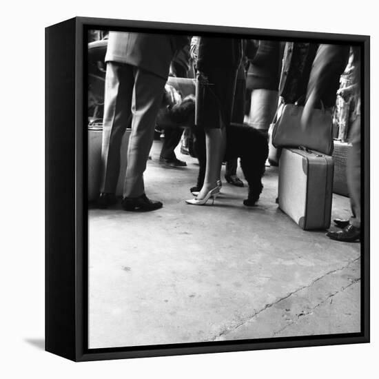 Dutch Legs, Amsterdam, Netherlands, 1963-Michael Walters-Framed Premier Image Canvas