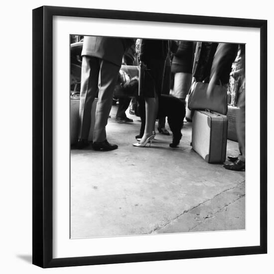 Dutch Legs, Amsterdam, Netherlands, 1963-Michael Walters-Framed Photographic Print