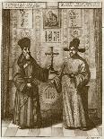 Matteo Ricci (1552-1610) and Paulus Li, from 'China Illustrated' by Athanasius Kircher (1601-80)-Dutch-Giclee Print