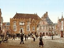 The Great Sluice, Amsterdam, Netherlands, Pub.C. 1900 (Chromolitho)-Dutch Photographer-Giclee Print