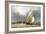 Dutch Sailboat Sailing on the Zuiderzee (Holland). Oil on Canvas, 1848, by Edward William Cooke (18-Edward William Cooke-Framed Giclee Print