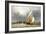 Dutch Sailboat Sailing on the Zuiderzee (Holland). Oil on Canvas, 1848, by Edward William Cooke (18-Edward William Cooke-Framed Giclee Print