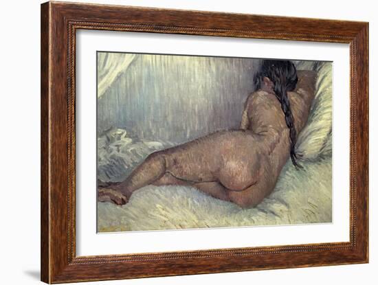 Dutch School. Naked Woman, 1887-Vincent van Gogh-Framed Giclee Print