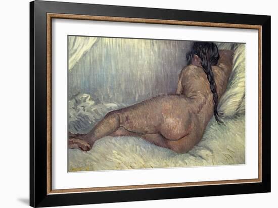 Dutch School. Naked Woman, 1887-Vincent van Gogh-Framed Giclee Print