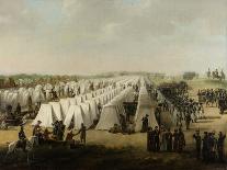 The Army Camp at Rijen, 1831-5-Dutch School-Giclee Print