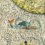 Sea monster, detail from Mercators Atlas, 1619-Dutch-Giclee Print