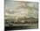 Dutch Shipping Off the Bay of Smyrna with a State Barge-Abraham Storck-Mounted Giclee Print