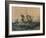 Dutch Ships in a Storm, 1839 (W/C & Gouache on Wove Paper)-Louis Eugene Gabriel Isabey-Framed Giclee Print