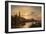 Dutch Sunset Scene, 1873-Charles Euphrasie Kuwasseg-Framed Giclee Print