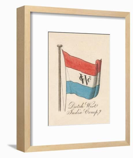 Dutch West India Company', 1838-Unknown-Framed Giclee Print