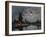 Dutch Windmills, 1884-Eugene Louis Boudin-Framed Giclee Print