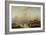 Dutch Winter Landscape-Andreas Schelfhout-Framed Giclee Print