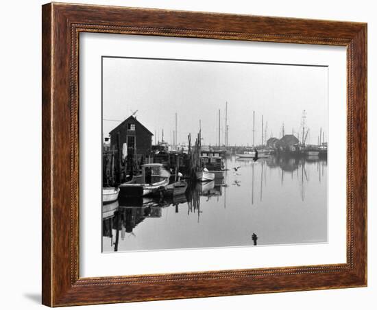 Dutcher Dock, Menemsha, Martha's Vineyard-Alfred Eisenstaedt-Framed Photographic Print