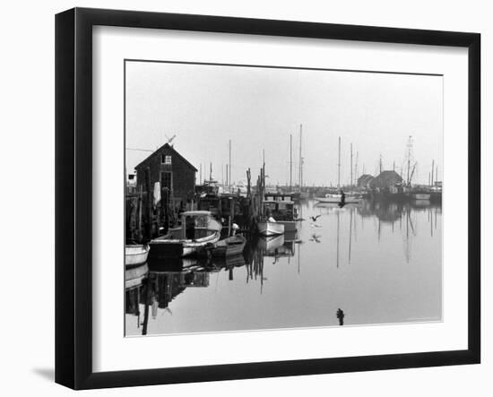 Dutcher Dock, Menemsha, Martha's Vineyard-Alfred Eisenstaedt-Framed Photographic Print