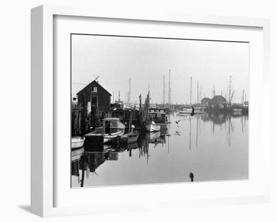 Dutcher Dock, Menemsha, Martha's Vineyard-Alfred Eisenstaedt-Framed Photographic Print