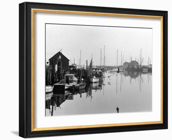 Dutcher Dock, Menemsha, Martha's Vineyard-Alfred Eisenstaedt-Framed Photographic Print