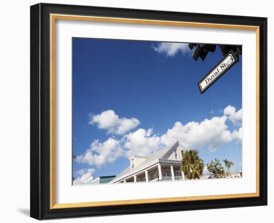 Duval Street, Key West, Florida, USA-Angelo Cavalli-Framed Photographic Print