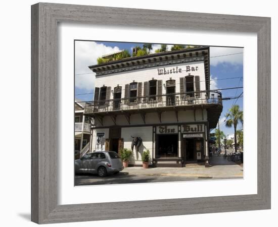 Duval Street, Key West, Florida, USA-R H Productions-Framed Photographic Print