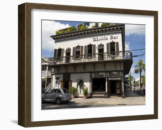 Duval Street, Key West, Florida, USA-R H Productions-Framed Photographic Print