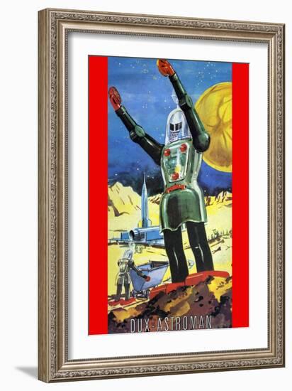 Dux Astroman-null-Framed Art Print