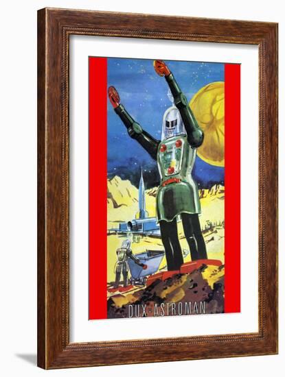 Dux Astroman-null-Framed Art Print