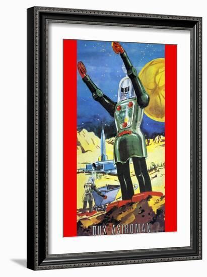 Dux Astroman-null-Framed Art Print