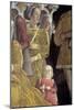 Dwarf and Courtiers, Family and Court of Marchese Ludovico Gonzaga III of Mantua, c.1465-74-Andrea Mantegna-Mounted Giclee Print