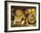 Dwarf Carvings Line Temple Wall, Kelaniya Temple, Near Colombo, Sri Lanka, Asia-Upperhall Ltd-Framed Photographic Print