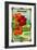 Dwarf Nasturtium Seed Packet-Lantern Press-Framed Art Print