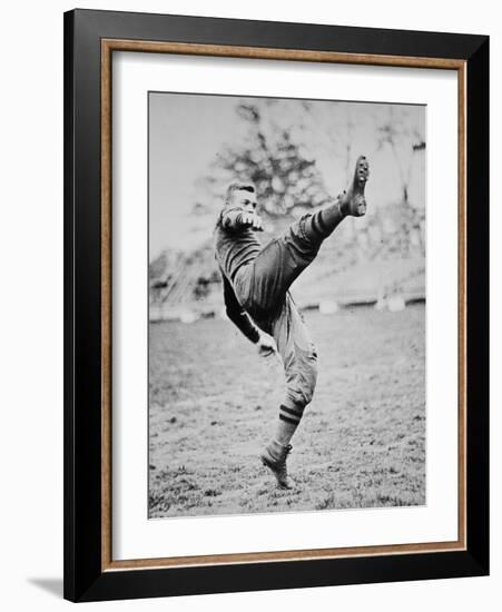 Dwight D. Eisenhower as a Cadet Footballer at West Point Academy, New York, 1912 (B/W Photo)-American Photographer-Framed Giclee Print