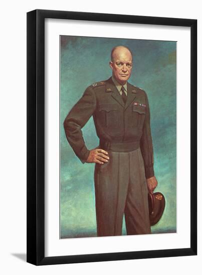 Dwight D. Eisenhower-null-Framed Art Print