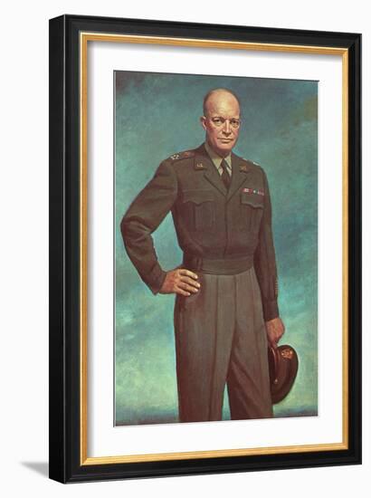 Dwight D. Eisenhower-null-Framed Art Print