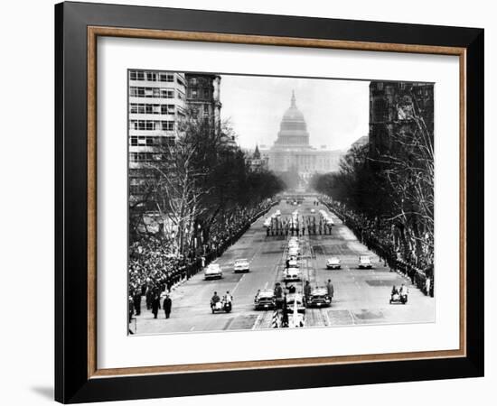 Dwight Eisenhower's Second Inauguration-null-Framed Photo