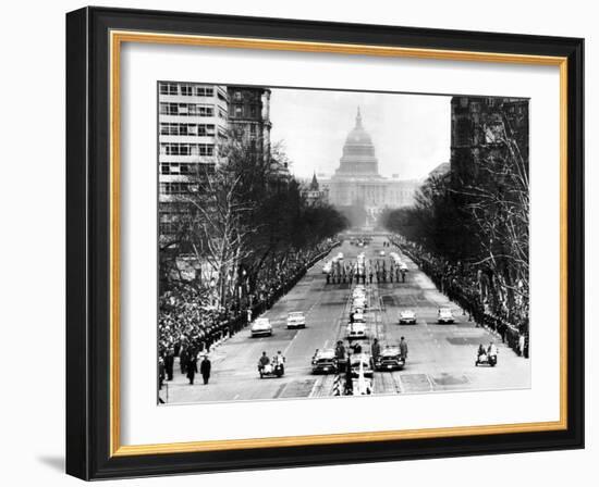 Dwight Eisenhower's Second Inauguration-null-Framed Photo