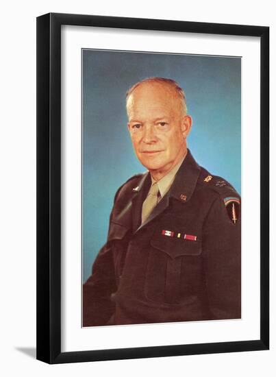 Dwight Eisenhower-null-Framed Art Print