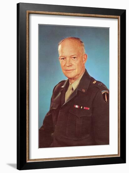 Dwight Eisenhower-null-Framed Art Print