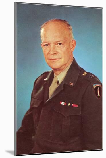 Dwight Eisenhower-null-Mounted Art Print