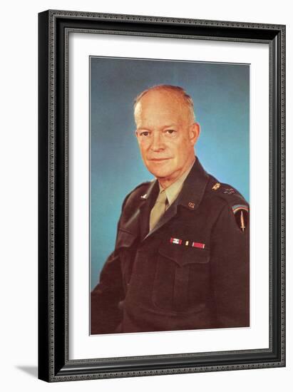 Dwight Eisenhower-null-Framed Art Print