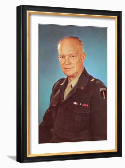 Dwight Eisenhower-null-Framed Art Print